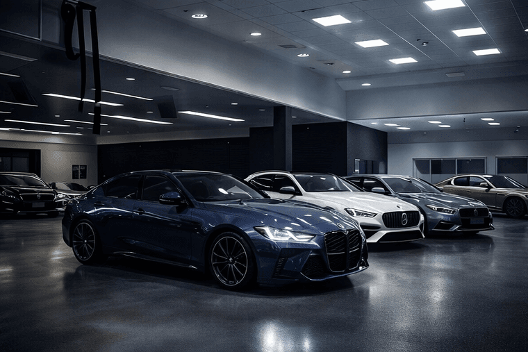 Auto przygotowane do sprzedaży